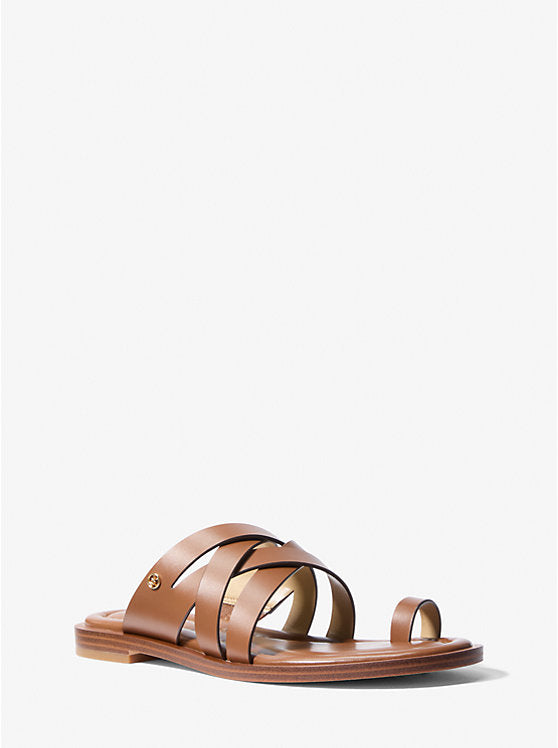 Michael Kors Nora Leather Sandal