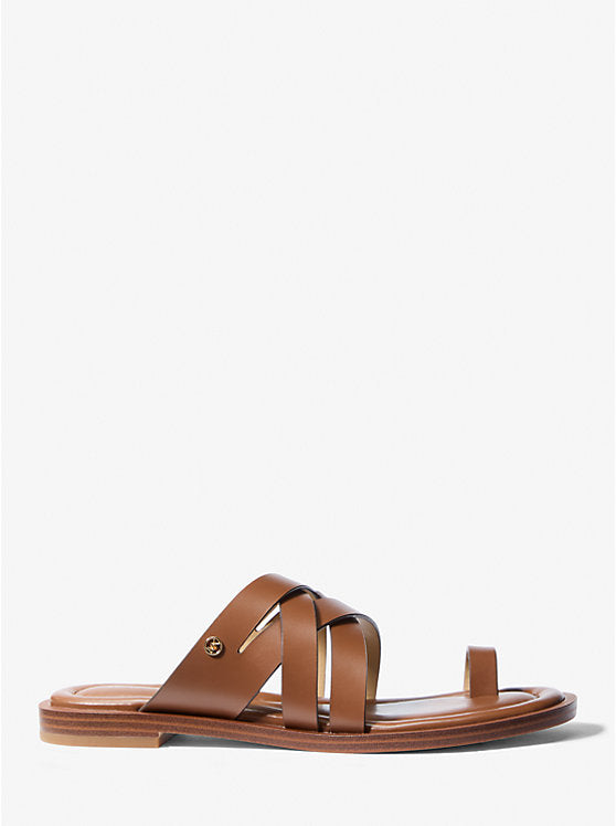Michael Kors Nora Leather Sandal