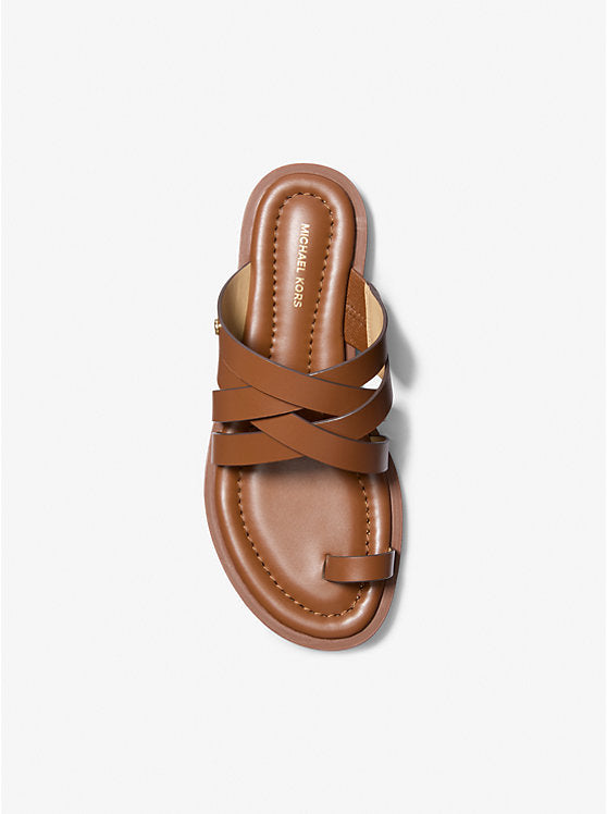 Michael Kors Nora Leather Sandal