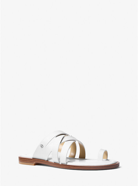 Michael Kors Nora Leather Sandal