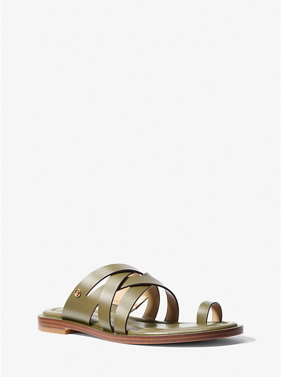 Michael Kors Nora Leather Sandal