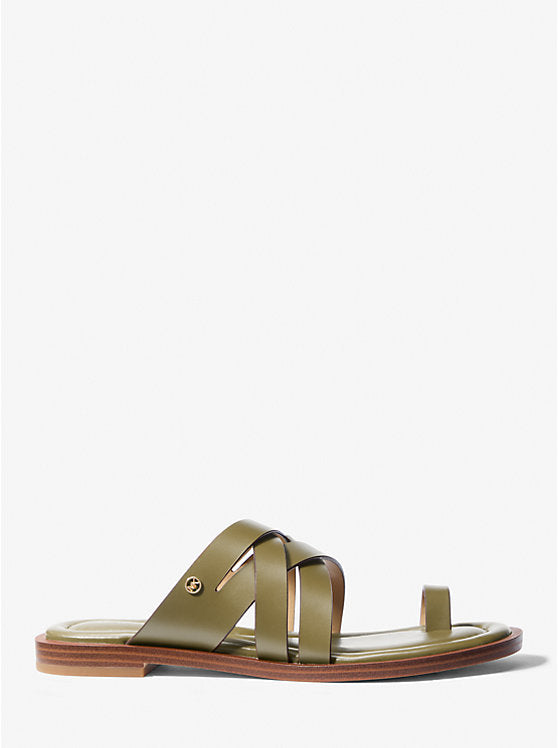 Michael Kors Nora Leather Sandal