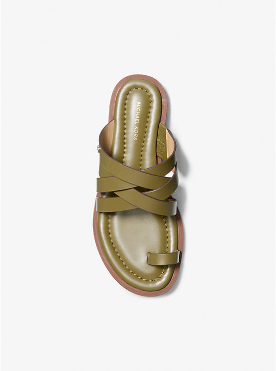 Michael Kors Nora Leather Sandal