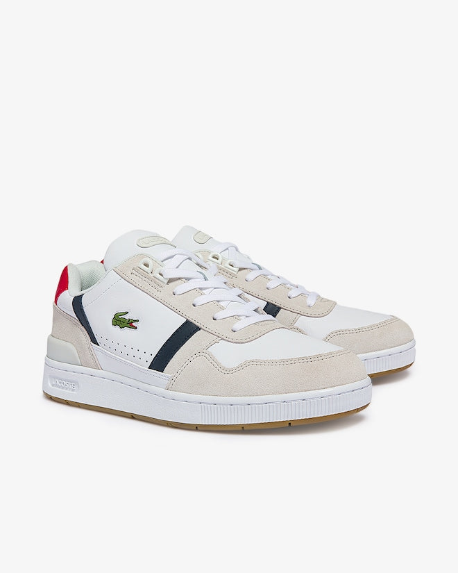 Lacoste Men's T-Clip Leather Sneakers