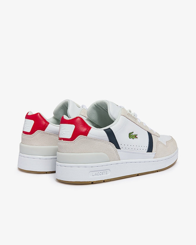 Lacoste Men's T-Clip Leather Sneakers