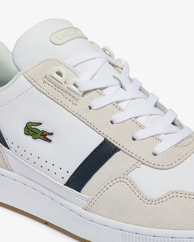 Lacoste Men's T-Clip Leather Sneakers