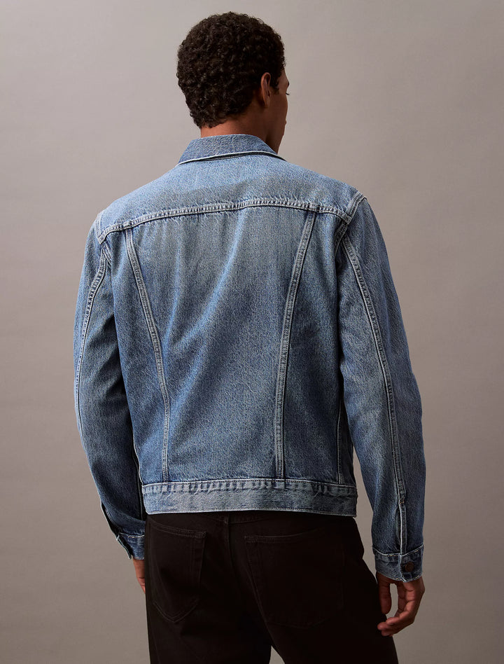 Calvin Klein Black Classic Trucker Jacket