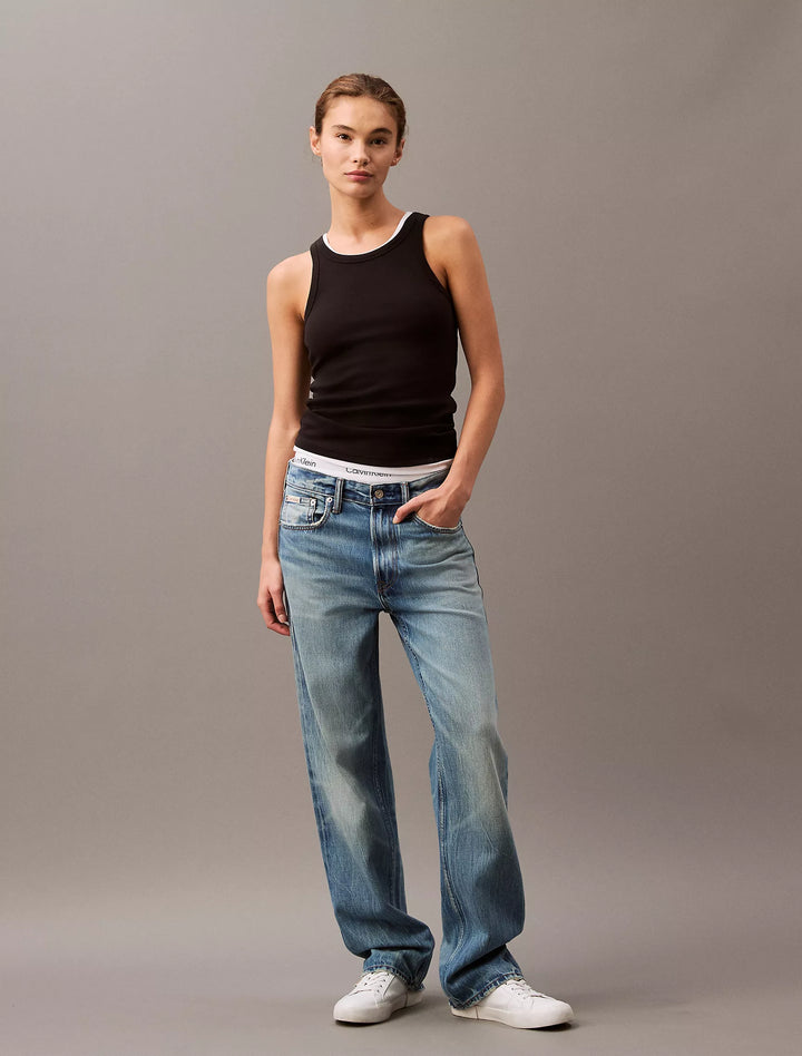 Calvin Klein Cotton Contour Rib Tank