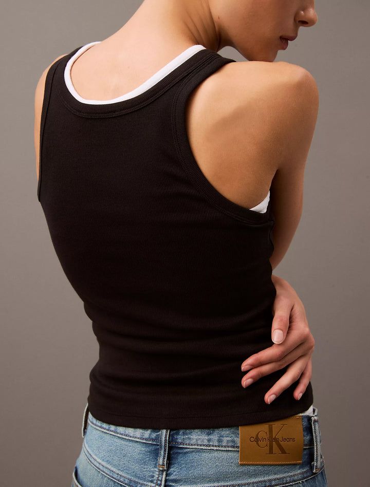 Calvin Klein Cotton Contour Rib Tank