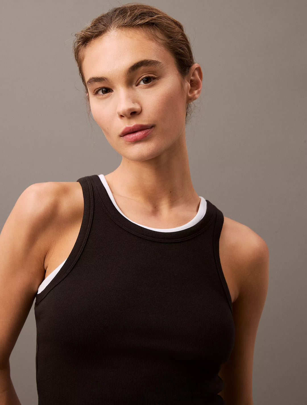 Calvin Klein Cotton Contour Rib Tank