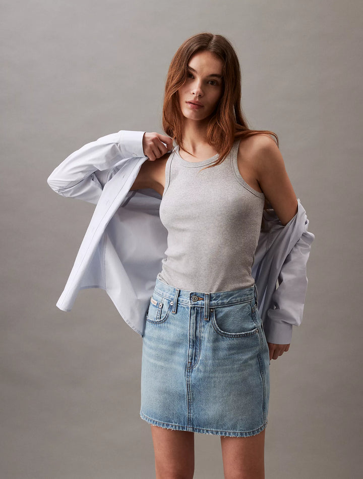 Calvin Klein Cotton Contour Rib Tank