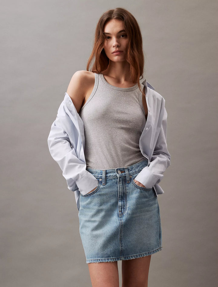 Calvin Klein Cotton Contour Rib Tank
