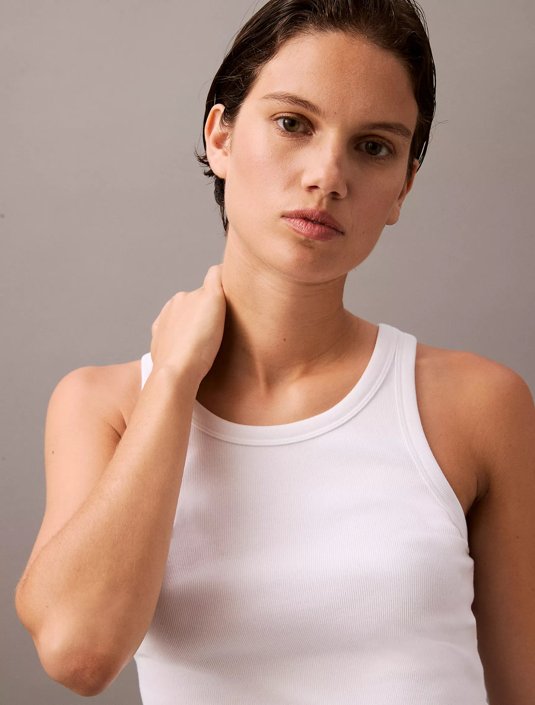 Calvin Klein Cotton Contour Rib Tank