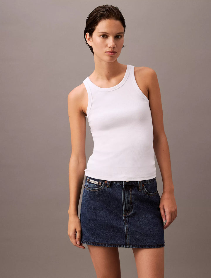 Calvin Klein Cotton Contour Rib Tank