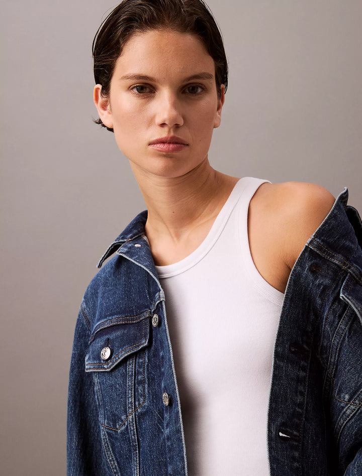 Calvin Klein Cotton Contour Rib Tank