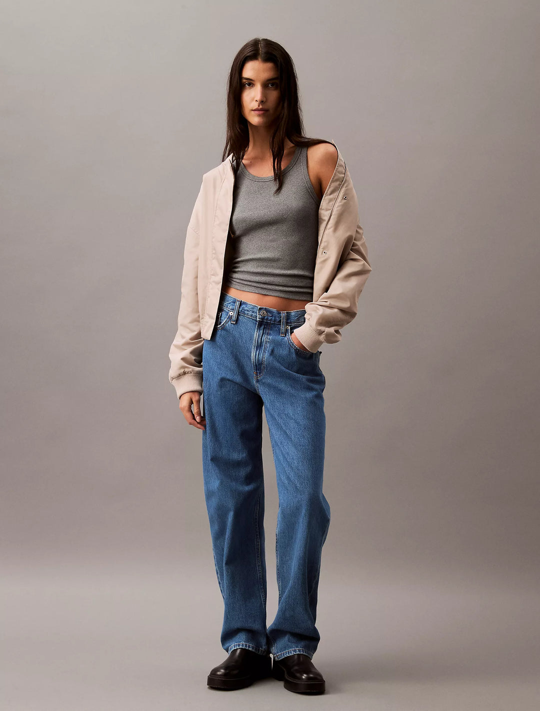 Calvin Klein Cotton Contour Rib Tank