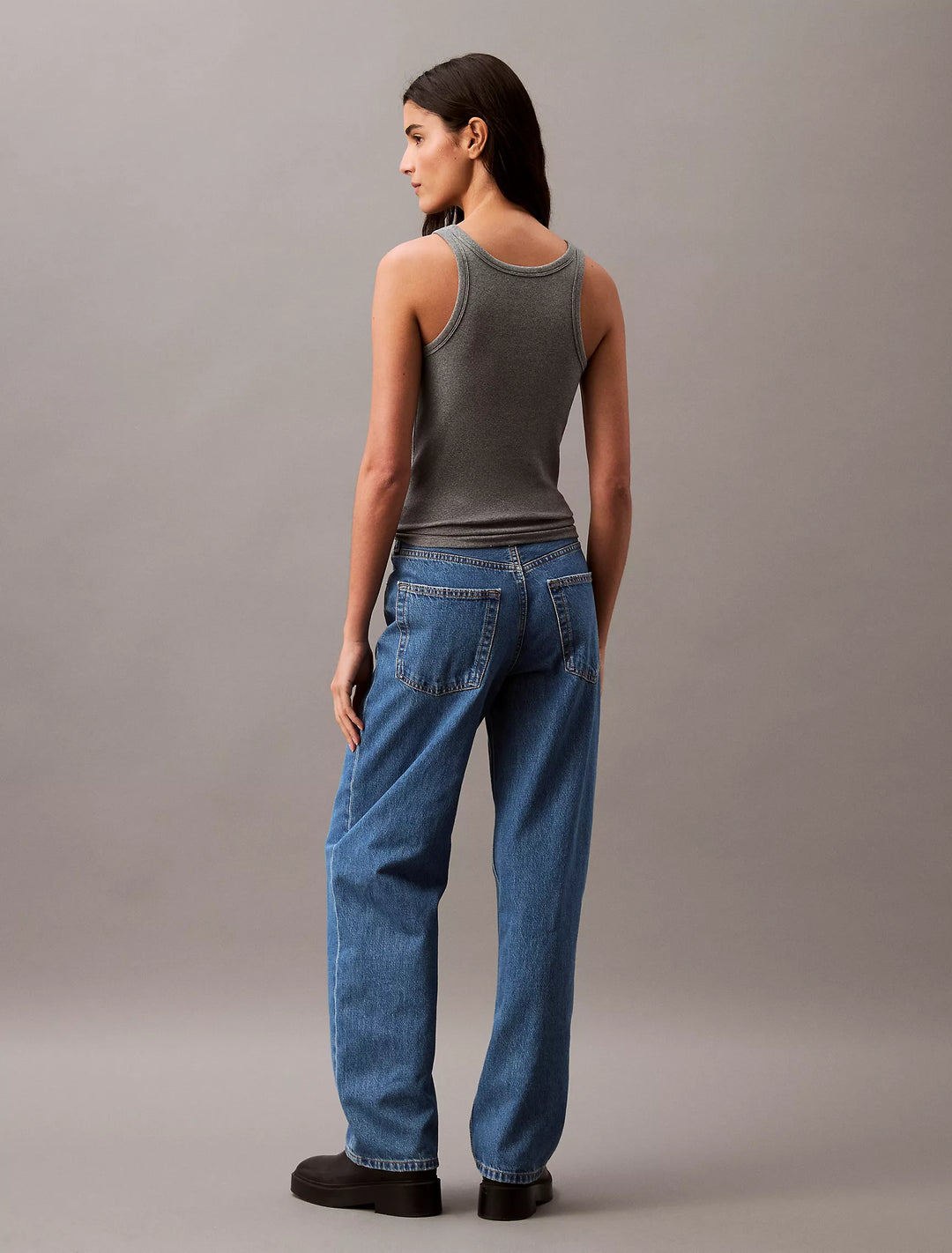 Calvin Klein Cotton Contour Rib Tank