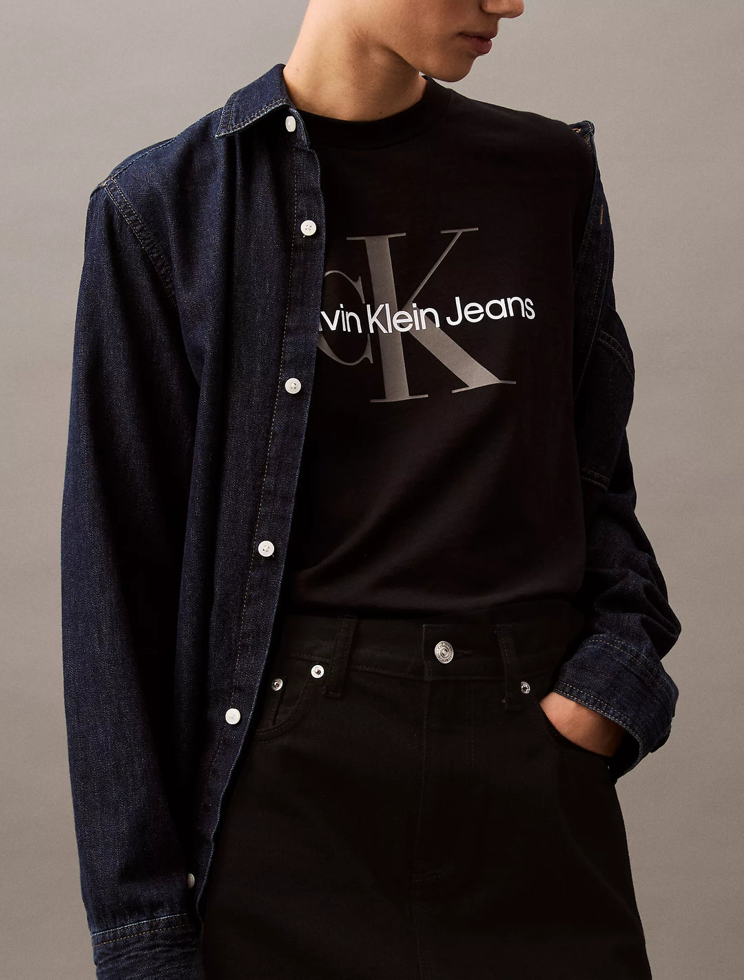 Calvin Klein Monogram Logo Tee