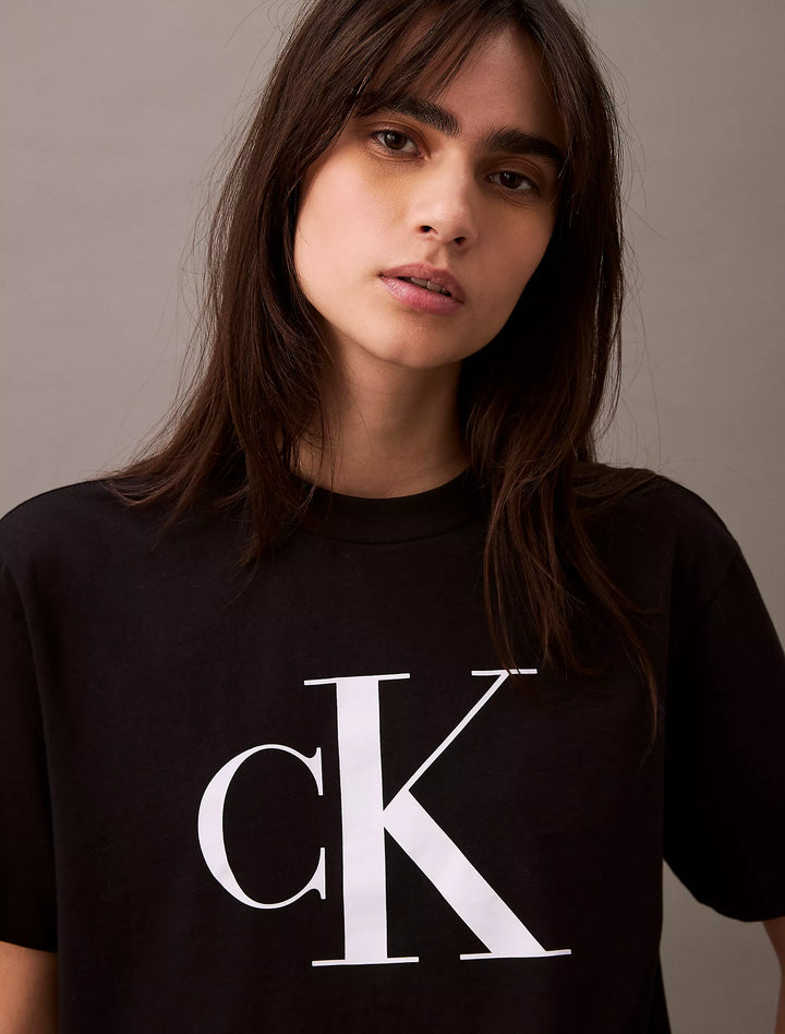 Calvin Klein Monogram Logo Boxy T-Shirt