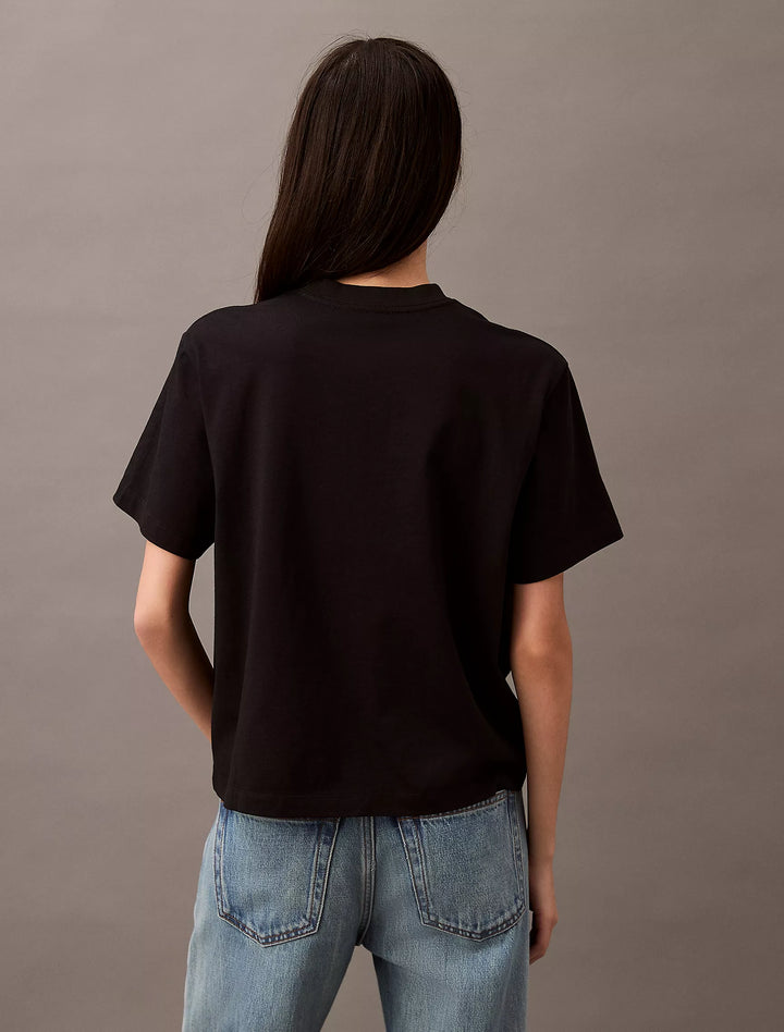 Calvin Klein Monogram Logo Boxy T-Shirt