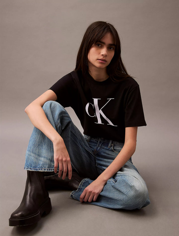 Calvin Klein Monogram Logo Boxy T-Shirt