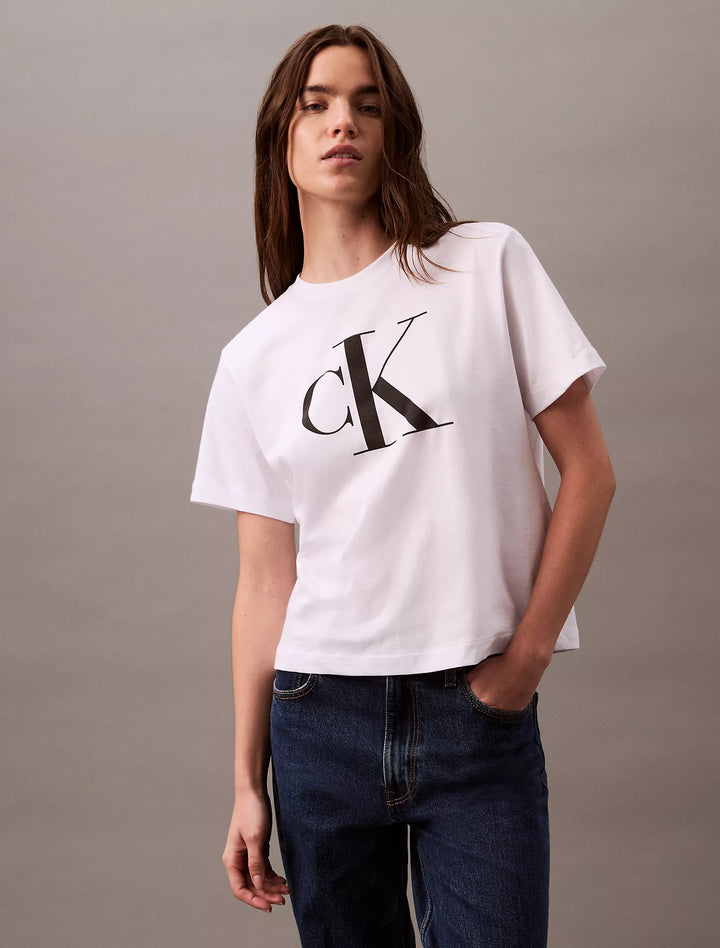 Calvin Klein Monogram Logo Boxy T-Shirt