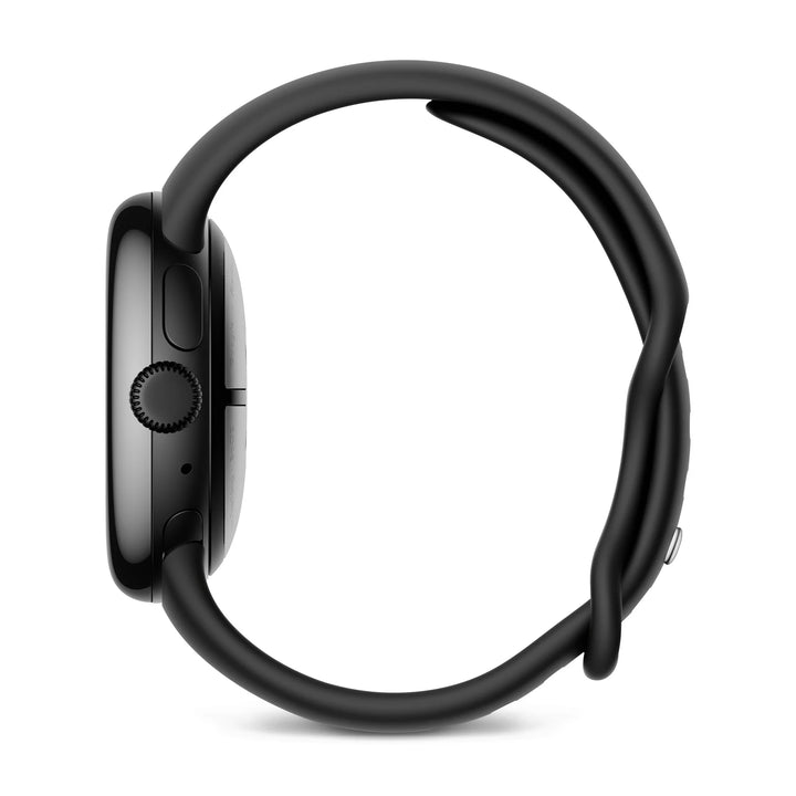 Google Pixel Watch 3 (41mm) - Android Smartwatch with Heart Rate Tracking, Advanced Running from Fitbit, Fitness Insights, 24-Hour Battery - Matte Black Aluminum Case - Obsidian Band - Wi-Fi
