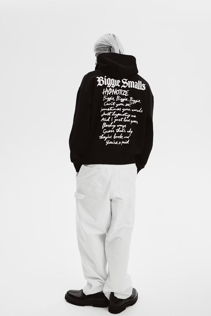 H&M Oversized Fit Printed Hoodie