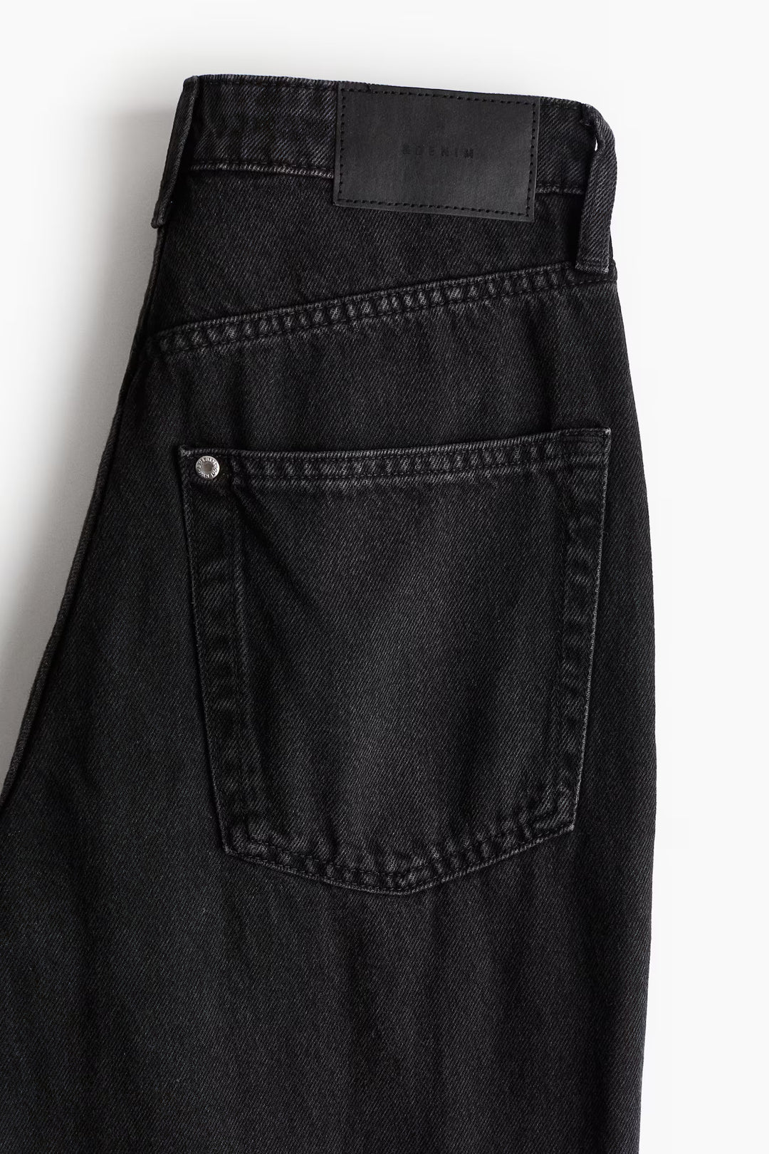 H&M Curvy Fit Wide Ultra High Jeans