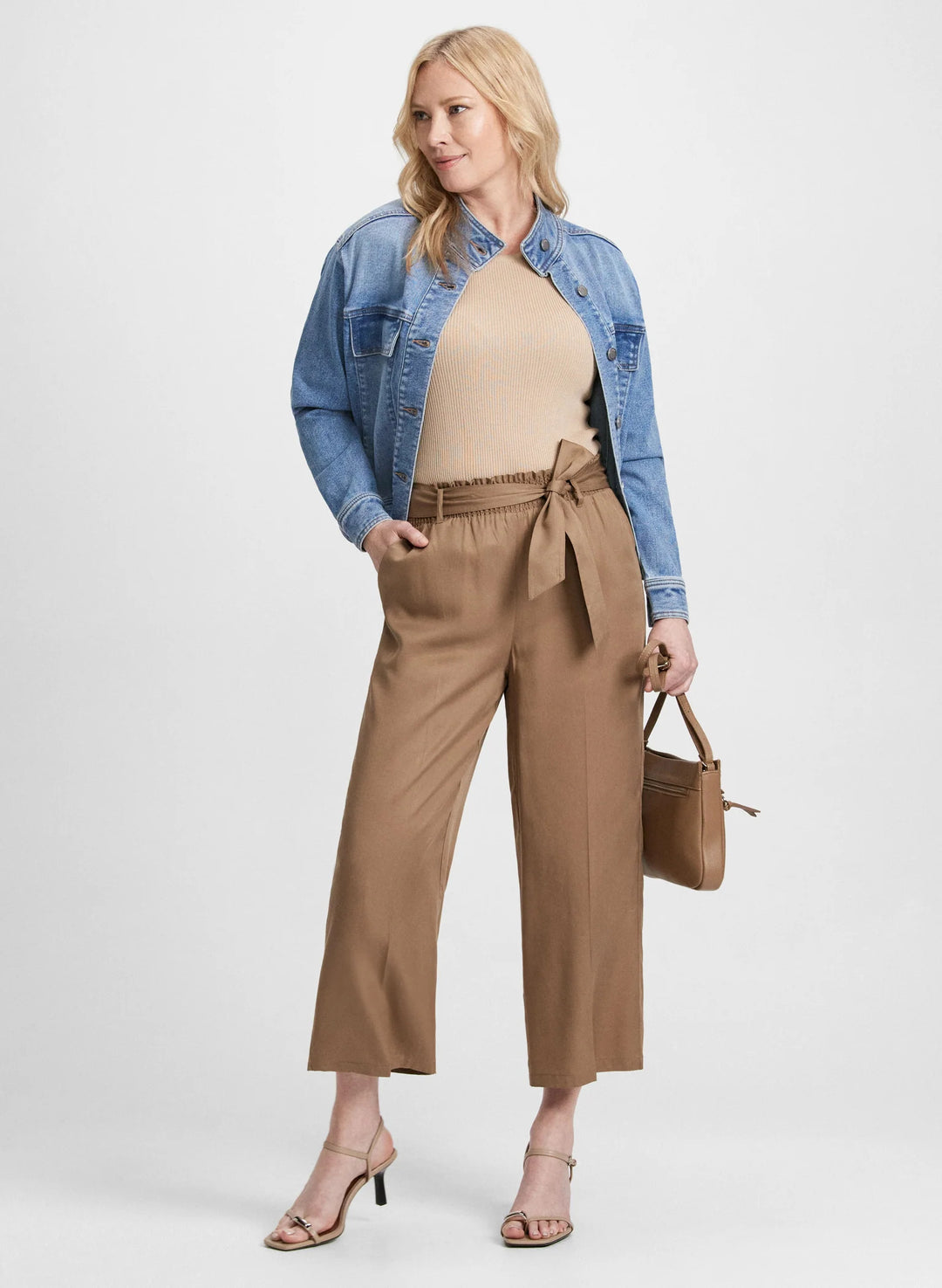 LAURA Cargo Pocket Denim Jacket