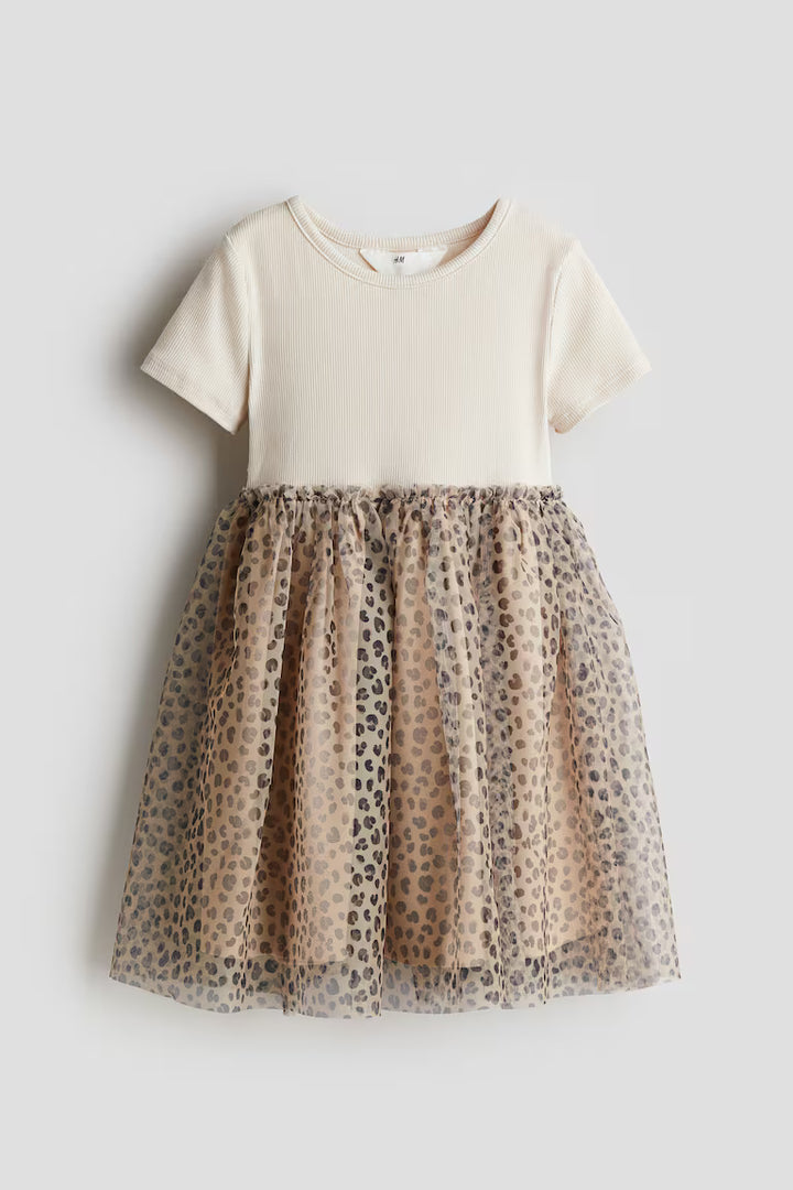 H&M Dress with Flared Skirt