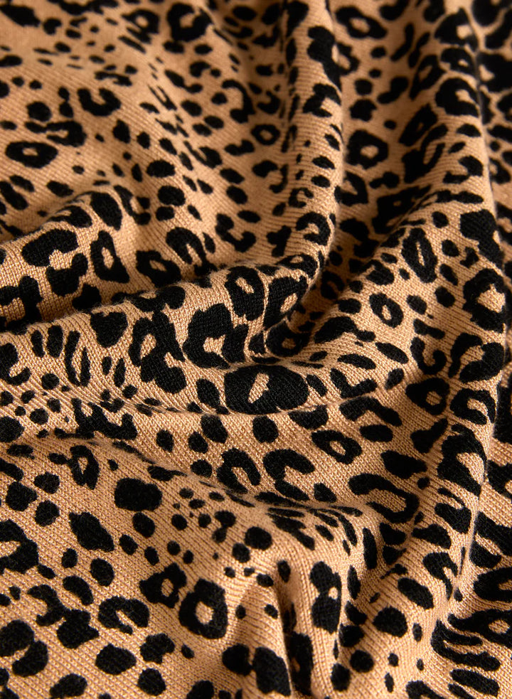 LAURA Sleeveless Leopard Print Tank Top