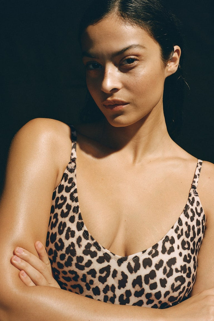 H&M Padded-Cup Drawstring-Detail Swimsuit