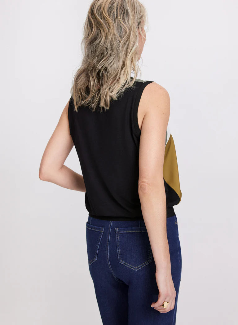 LAURA Dot Print Top
