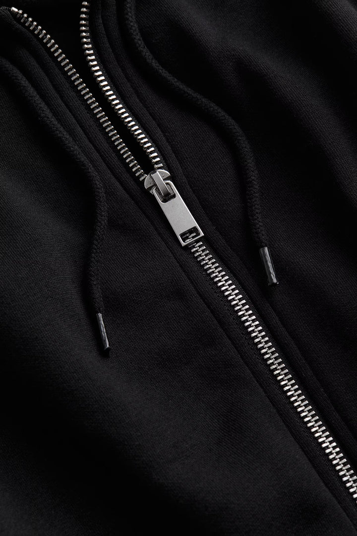 H&M Short Hooded Sweatshirt Jacket