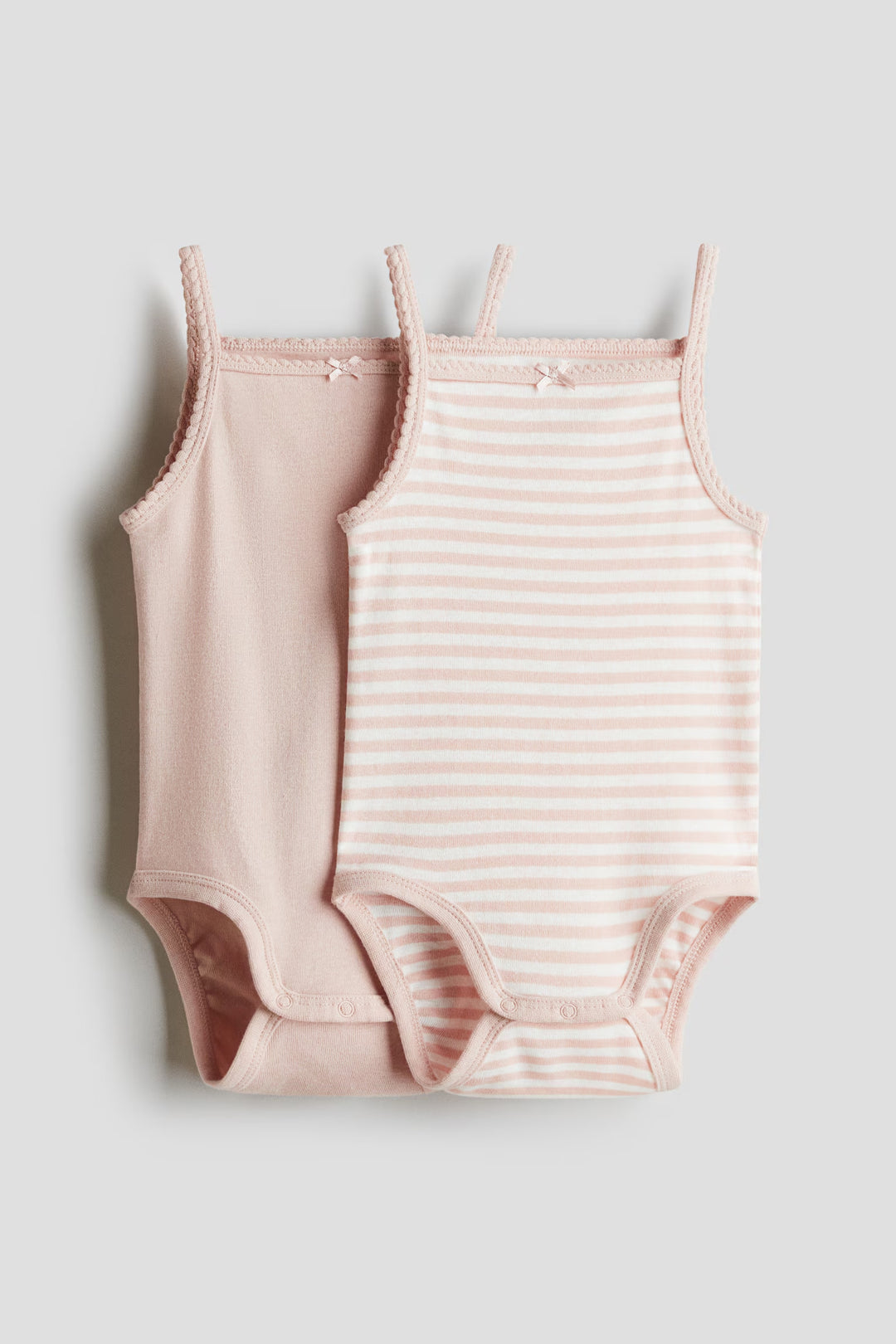 H&M 2-pack Sleeveless Cotton Bodysuits