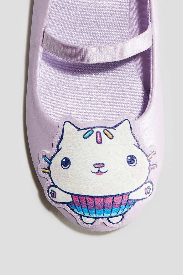 H&M Glittery Ballet Flats