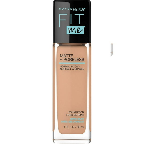 Maybelline New York Fit Me®, Matte + Poreless Liquid Foundation, Fit Me Matte + Poreless Foundation
