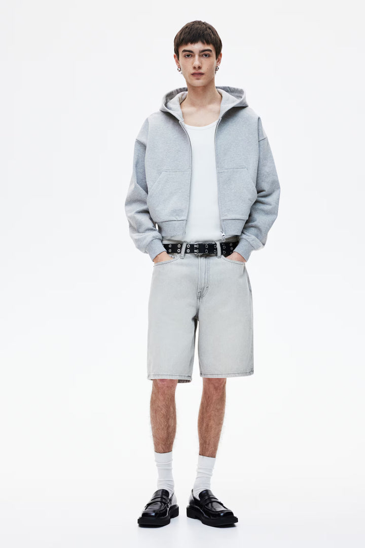 H&M Relaxed Fit Denim Shorts