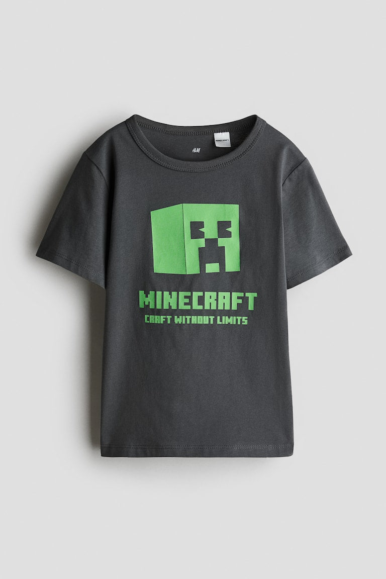 H&M Printed Cotton T-shirt