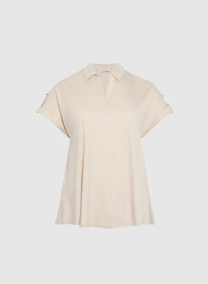 LAURA Polo Collar T-Shirt