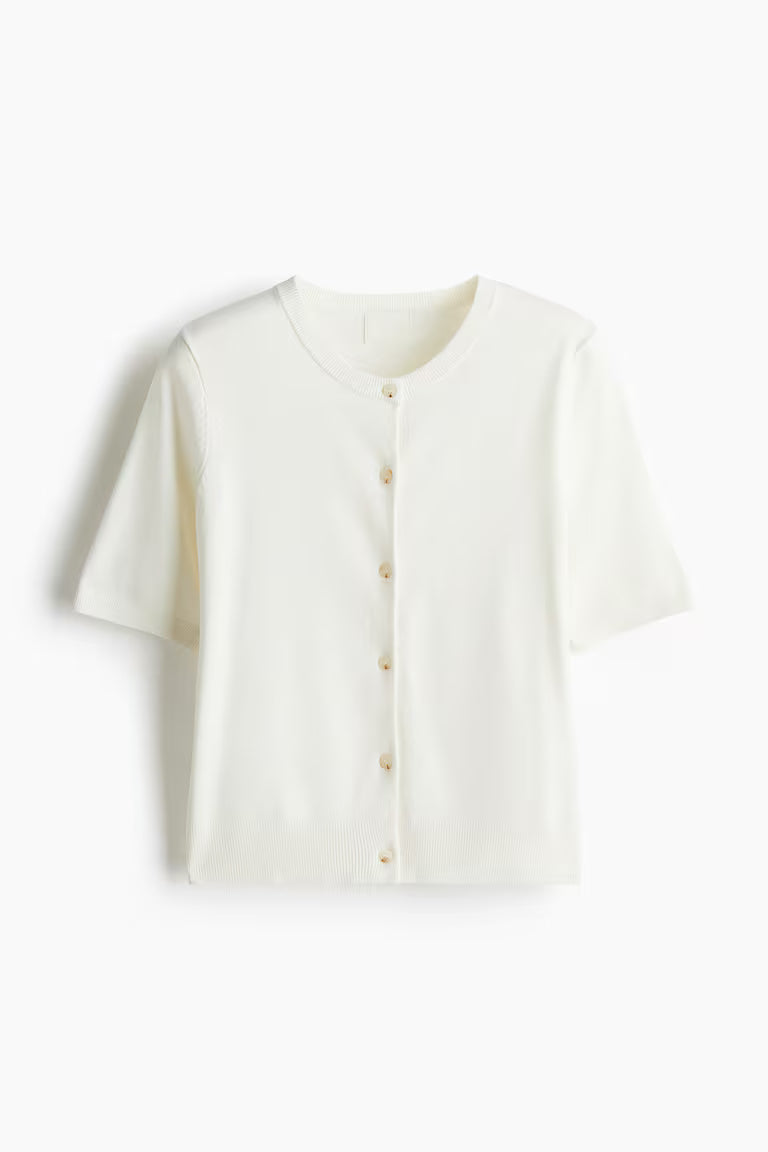 H&M Short-Sleeved Cardigan