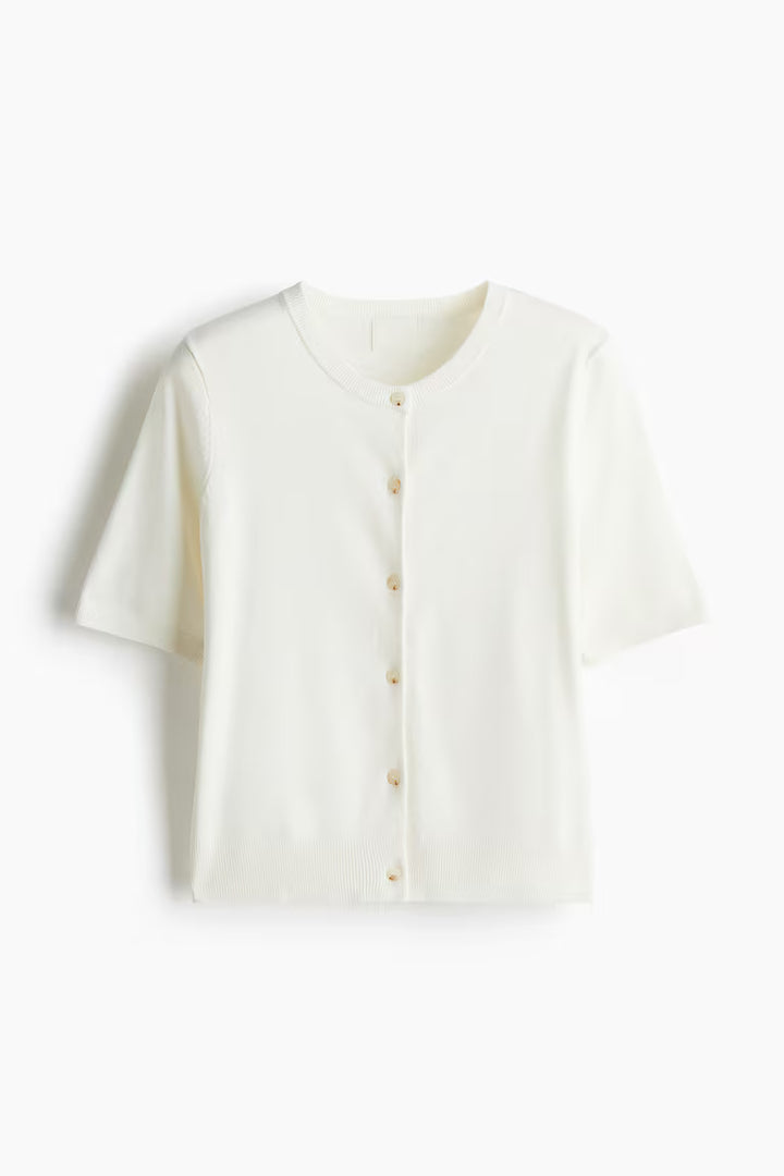 H&M Short-Sleeved Cardigan
