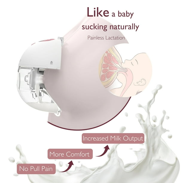 Momcozy M5 Hands Free Breast Pump, Wearable Breast Pump with 3 Modes & 9 Levels