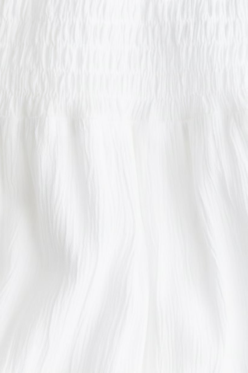 H&M Smocked Tiered Skirt