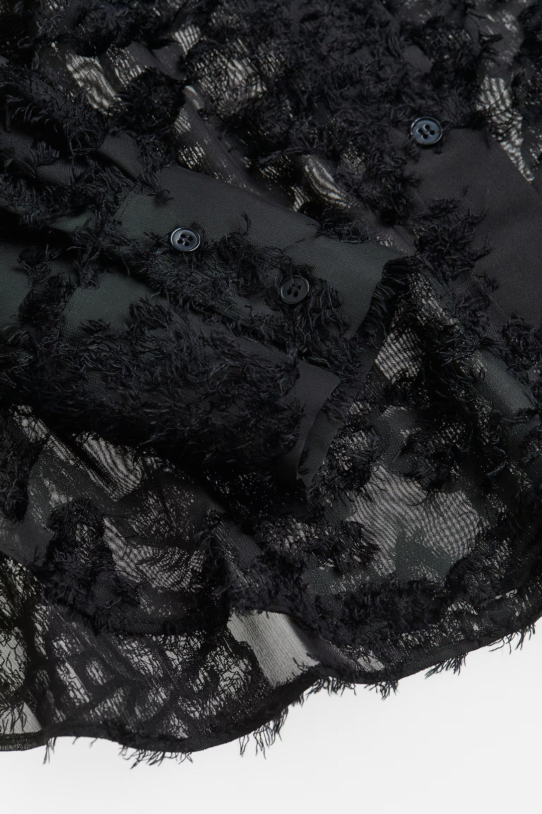H&M Textured-weave Shirt