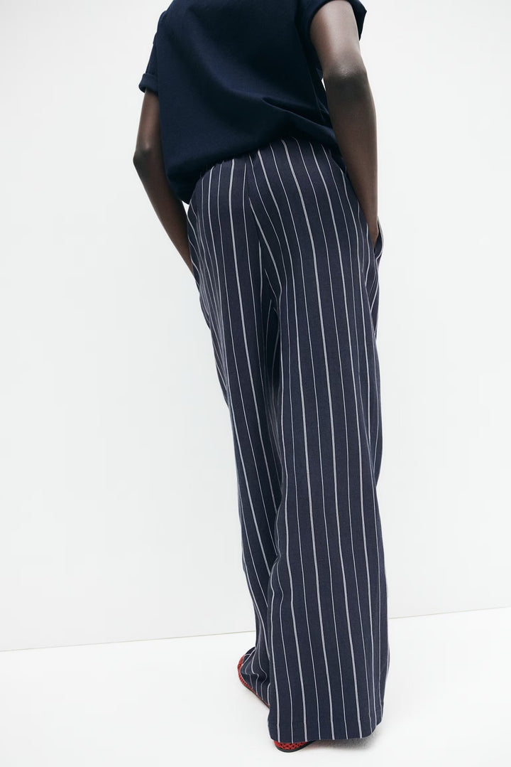 H&M Linen-Blend Pants