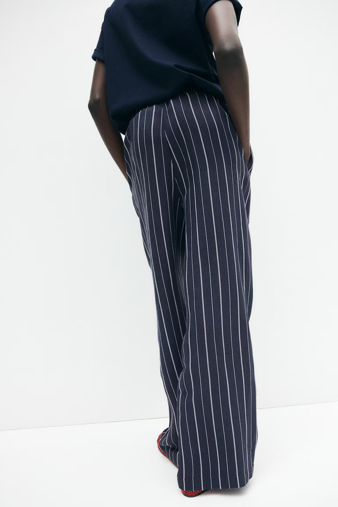 H&M Linen-Blend Pants