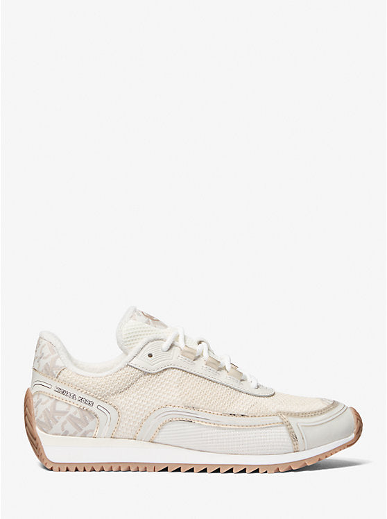 Michael Kors Byrdie Mixed-Media Trainer