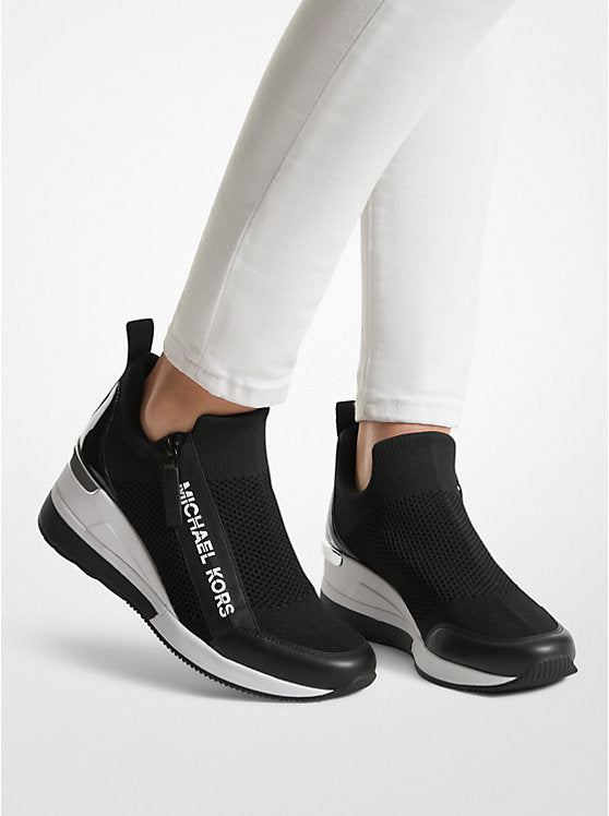 Michael Kors Willis Stretch Knit Trainer